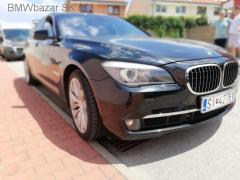 BMW 750i, 01/2009, 300kW, 1. majiteľ, kúpené na SK