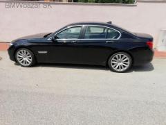 BMW 750i, 01/2009, 300kW, 1. majiteľ, kúpené na SK