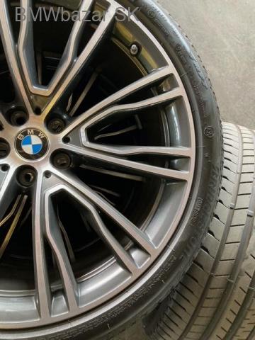 R21 úplne nové BMW originál kolesá: elektróny na letných gumách Bridgestone - 2/3